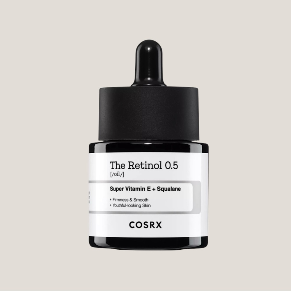 The Retinol 0.5 Oil with Super Vitamin E + Squalane COSRX